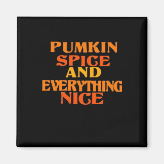 Imã Pumpkin Spice E Tudo O Que É Bonito Cita Sloth
