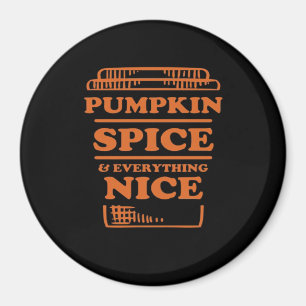 Imã Pumpkin Spice E Tudo O Que É Legal, Autumn Fall De