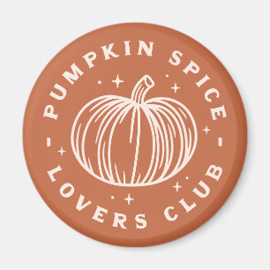 Imã Pumpkin Spice Lovers Club