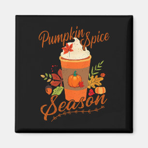 Imã Pumpkin Spice Season Latey Fall Season Mulheres Cr