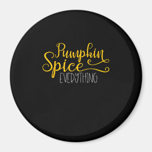 Imã Pumpkin Spice Tudo