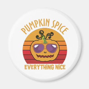 Imã Pumpkin Spice Tudo Legal