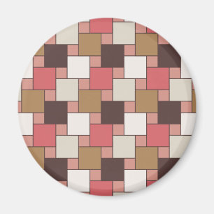 Imã Pumpkin Spice Weave Patterno