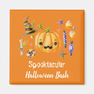 Imã Pumpkin Spooktacular Festa de Halloween Bash Laran