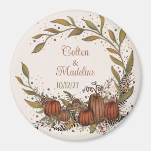 Imã "Pumpkin Wreath"