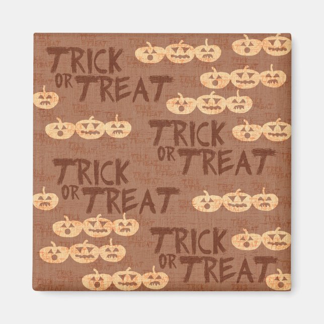 Imã Pumpkins entalhado (Frente)