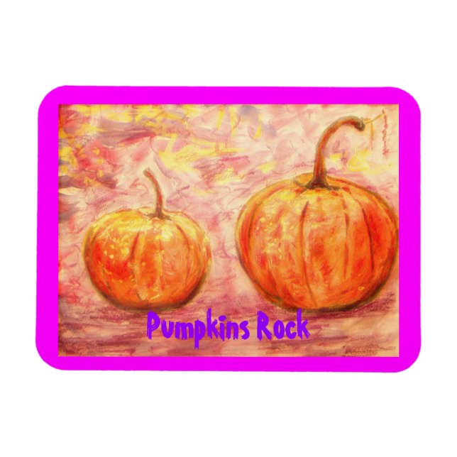 Ímã Pumpkins Rock (Horizontal)