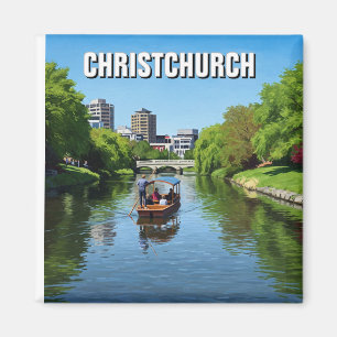 Imã Punção do Rio Avon, na Nova Zelândia, em ChristChu