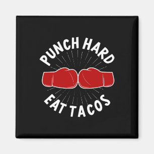 Imã Punho Duro Coma Tacos - Boxe Sparring Kick Boxing