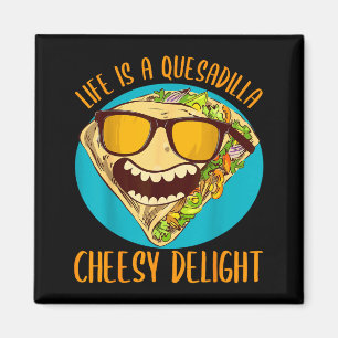 Imã Punho engraçado de quesadilla 5 de maio comida mex