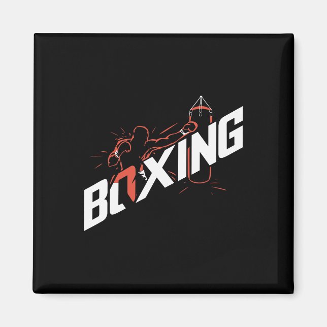 Imã Punho G Boxe Kickboxing Amante do Boxe Boxeador  (Frente)