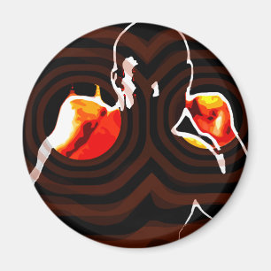 Imã punhos de fogo.