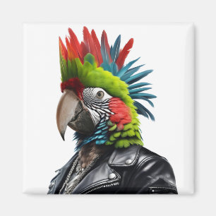 Imã Punk Parrot
