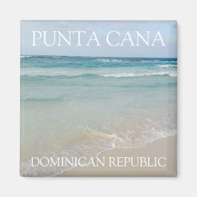 Imã Punta Cana, República Dominicana, praia bonita (Frente)