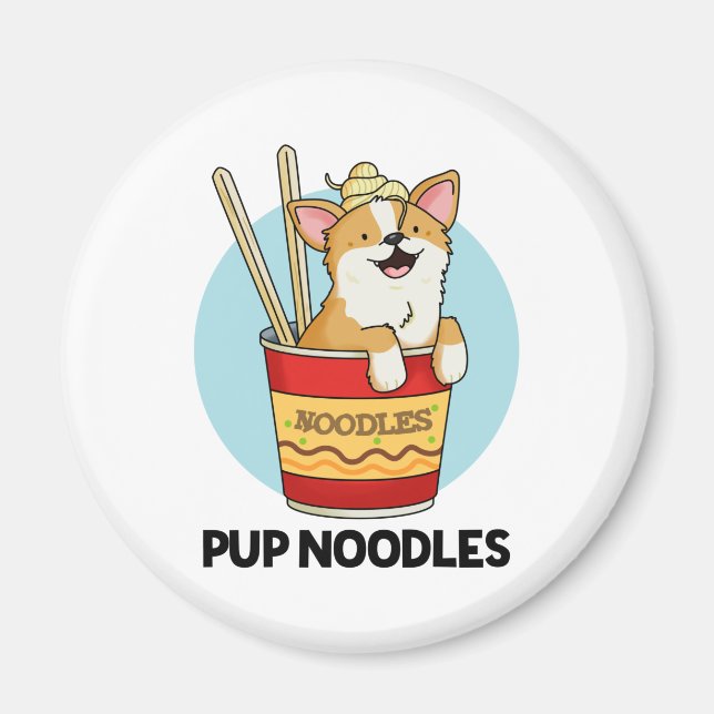 Imã Pup Noodles Funny Cup Noodles (Frente)