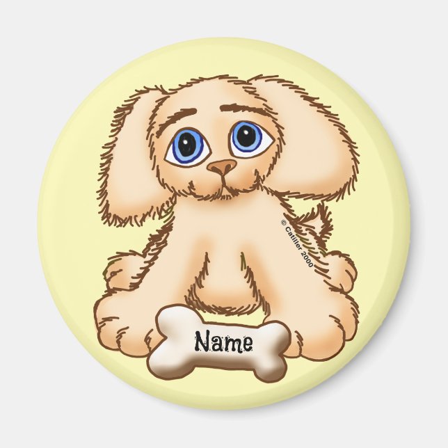 Imã Puppy Dog Bone (Frente)