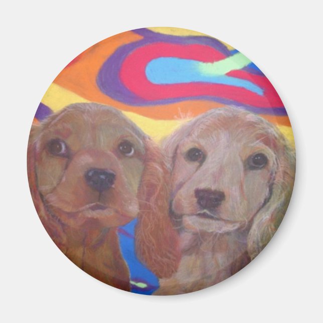 Imã Puppy Love (Frente)