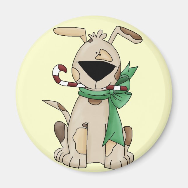 Imã Puppy Magnet Natal (Frente)