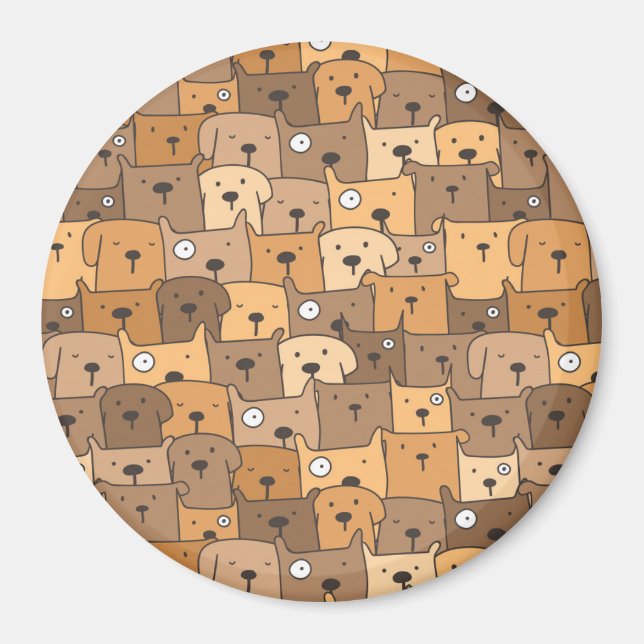 Imã Pups em Cubo (Frente)