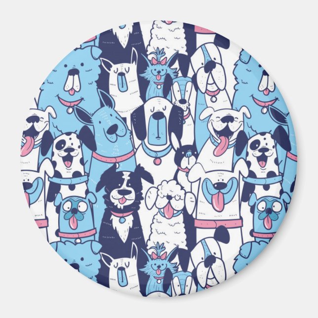 Imã Pups em Cubo (Frente)