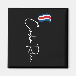 Imã Pura Tropical Vida Costa Rica Bandeira Vacinação d