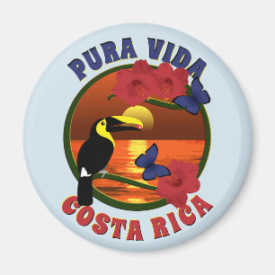 Imã Pura Vida Costa Rica Modelo