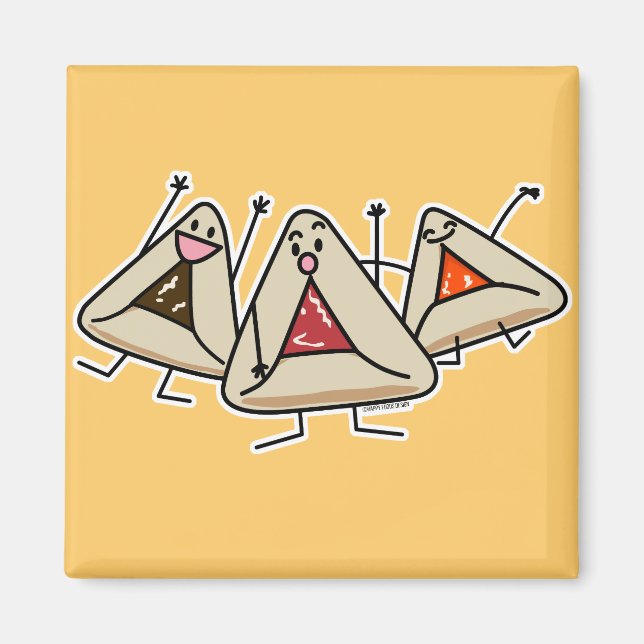 Imã Purim hamantaschen a pastelaria Sameach Oznei (Frente)