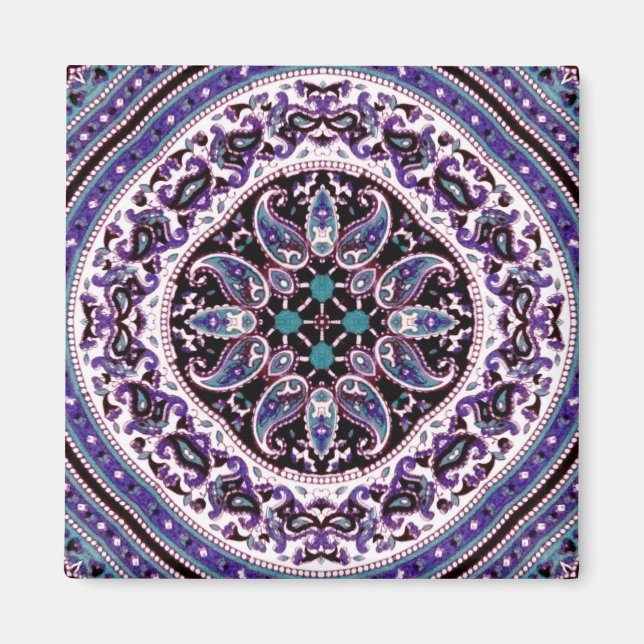 Imã Purple Mandala (Frente)