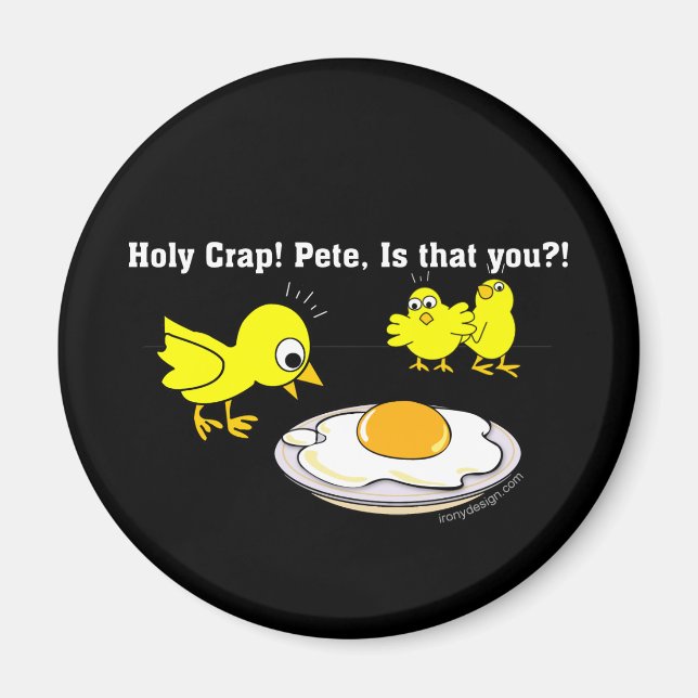 Imã Puta que pariu! Pete, é você? (Frente)