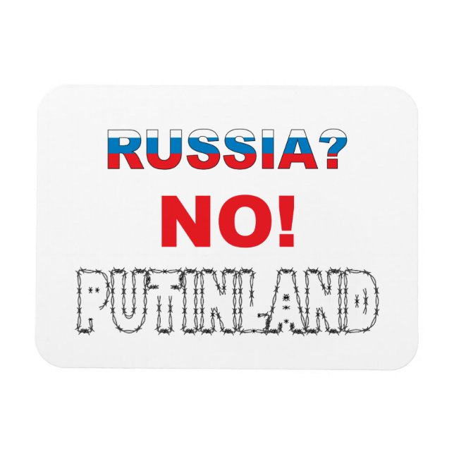 Ímã Putinlândia (Horizontal)