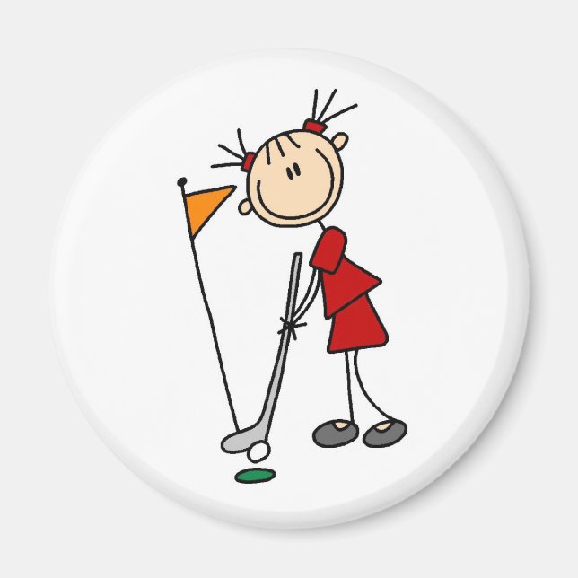 Imã Putt Do Saco Verde (Frente)