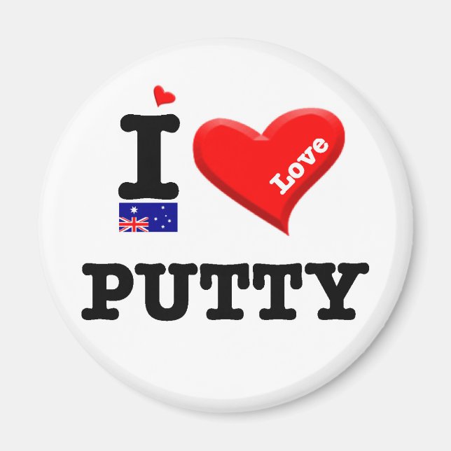 Imã PUTTY - Eu Amo (Frente)