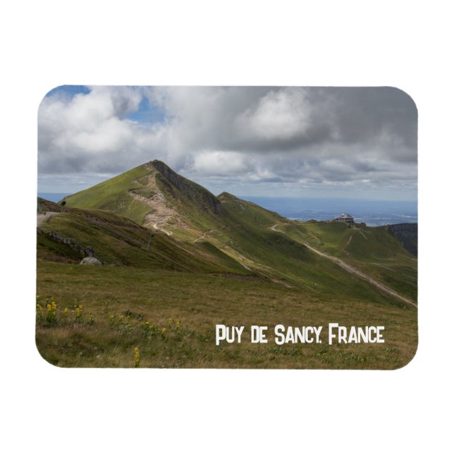 Ímã Puy de Sancy Volcanic Landscape, França (Horizontal)