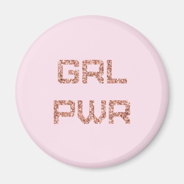 IMÃ PWR GRL - (Frente)
