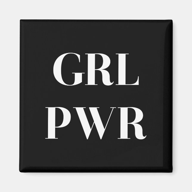 IMÃ PWR GRL (Frente)