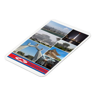 Ímã Pyongyang - Coreia do Norte - Magnet