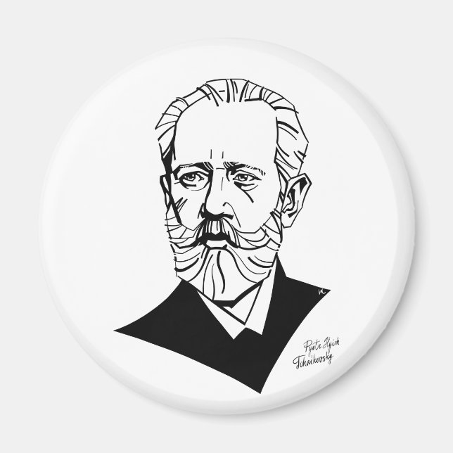 Imã Pyotr Tchaikovsky (Frente)