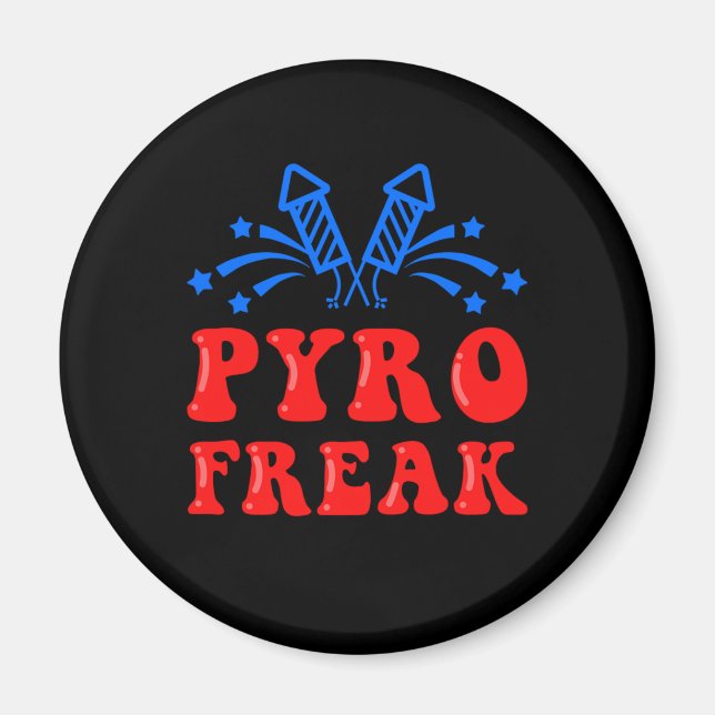 Imã Pyro Freak Pyrotechnical Fireworks Firecracker Gif (Frente)