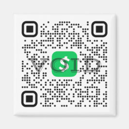 Imã QR Code Cash App Magnet