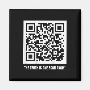 Imã Qr Trump Dancing Code Merch Uni-adulto, Preto,