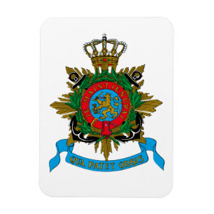 Ímã Qua Patet Orbis - Korps Mariniers Embleem