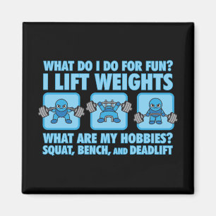Imã Quadrado, Bench Press, Imprensa, Elevador - Hobbie