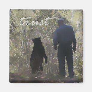 Imã Quadrado da confiança - Denise Beverly