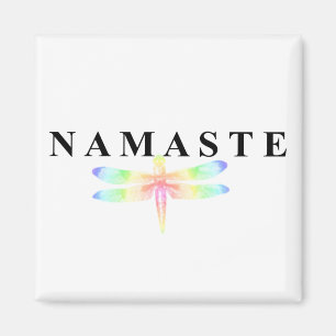 Imã Quadrado da libélula de Namaste