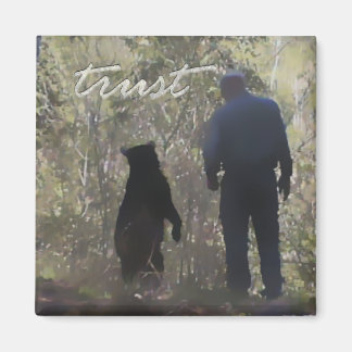 Imã Quadrado de confiança - Denise Beverly