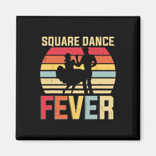 Imã Quadrado de Música country da Dança Febre de Queda