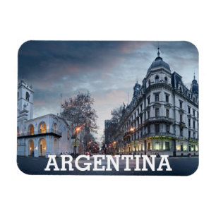 Ímã Quadrado de Plaza de Mayo
