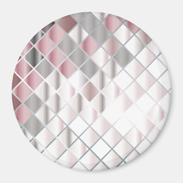 Imã Quadrado de vidro (Frente)