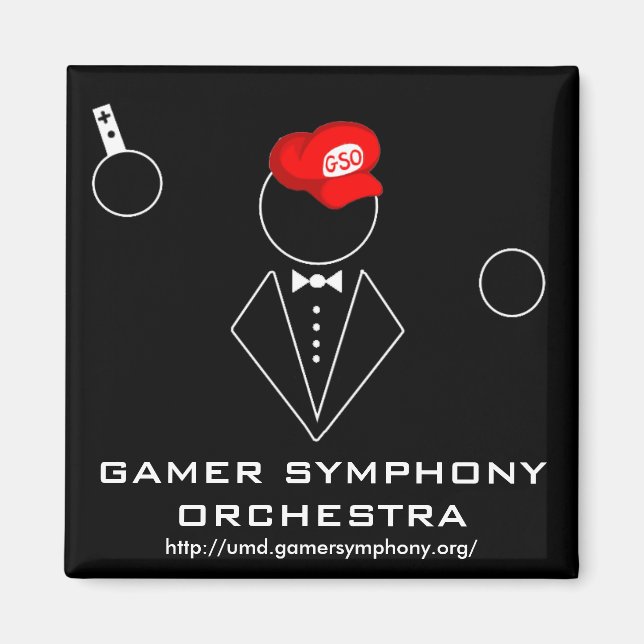 Imã Quadrado do ímã preto GSO (Frente)