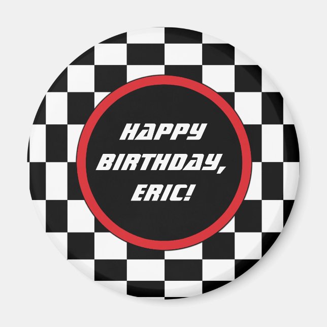 Imã Quadrado Verificado (Frente)